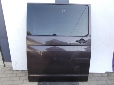 Дверь правое  сдвижные стекло vw transporter t5 рестайлинг фото №1