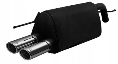 Гаситель do fiat punto evo 2009-2012 хэтчбек 70mm фото №1