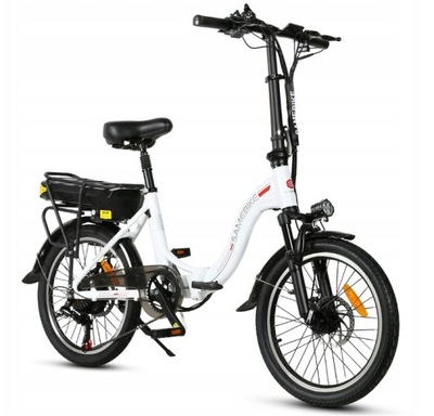 Samebike składany rower elektryczny 350W ebike 20"