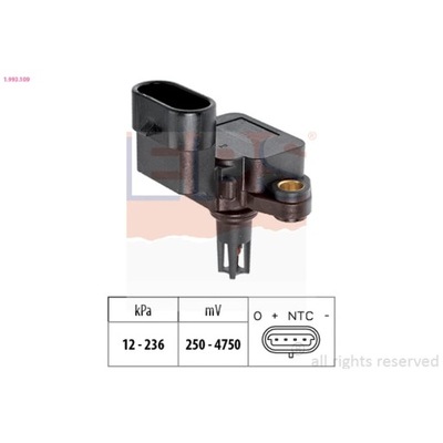 SENSOR DE PRESIÓN POWIETRZA, ADAPTACJA WYSOKOSCIOWA EPS 1.993.109  