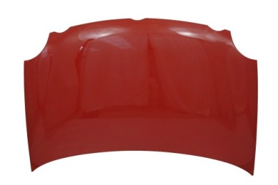 Vw polo 9n 01 do 05 капот lp3g flashrot фото №1