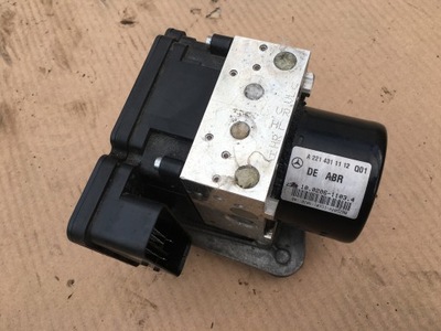 BOMBA UNIDAD DE CONTROL ABS MERCEDES W221 W216 EUROPA  