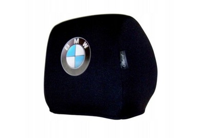 Bmw чохли na підголівники з logo 2 szt. фото №1