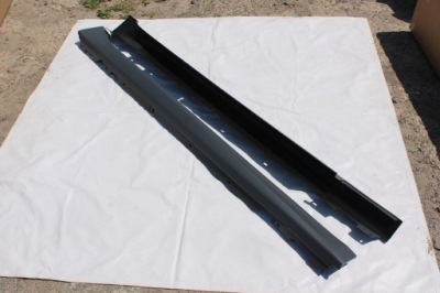 Накладки пороги боковой bmw g30 стиль m5 фото №1