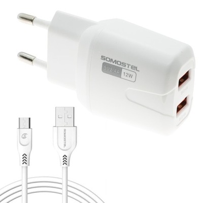 ŁADOWARKA + KABEL MICRO QUICK CHARGER 2.4A
