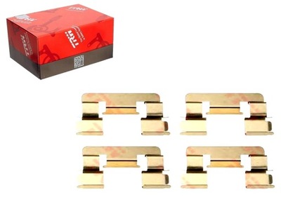 Набір монтажний гальмівних колодок toyota corolla 1.4-2.0d фото №1