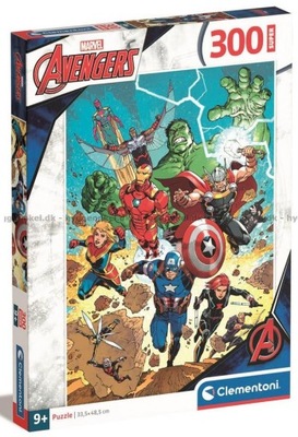 Puzzle Avengers 300 ekementów 21728 Clementoni Marvel