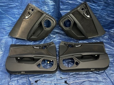 Audi a7 s7 rs7 c7 обшивки двері alcantara led ambiente qq2 фото №1