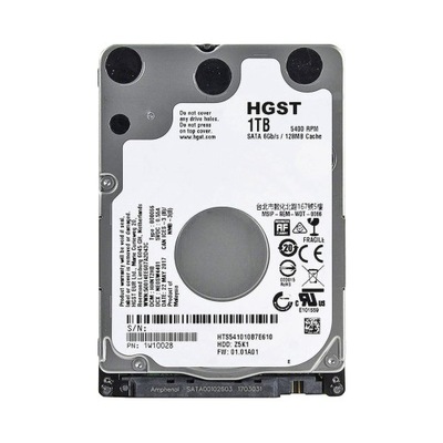 HGST 1TB 5.4k 128MB SATA III 2.5'' HTS541010B7E610