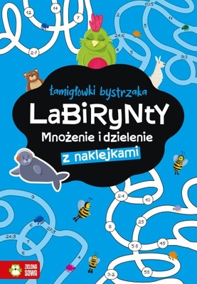 KSIĄŻECZKA ŁAMIGŁÓWKI BYSTRZAKA LABIRYNTY