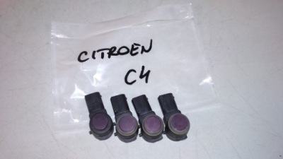 4x датчик pdc передні  citroen c4 picasso peugeot фото №1