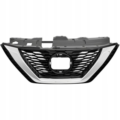 Решётка  бампера nissan qashqai 17-20 fzg с камера фото №1