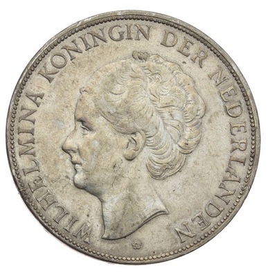 [M4518] Holandia 2 1/2 guldena 1930