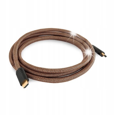 KABEL HDMI 2.1 ULTRA HIGH SPEED Z ETHERNET 48Gbps 8K 60Hz PROSON ARCTIC 3m