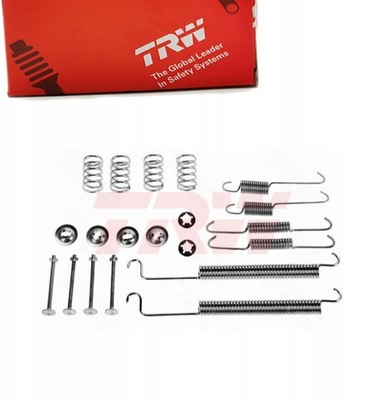 Пружины колодка тормозных trw do peugeot 405 ii фото №1