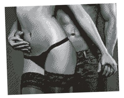 DIAMENTOWA MOZAIKA - SPLOT DUSZ 40X50CM