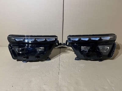 Skoda kamiq комплект лампа перед левая правая full led фото №1