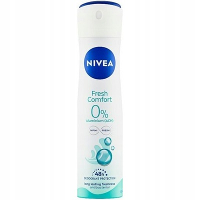 Nivea Fresh Comfort dezodorant w sprayu antyperspirant 150ml