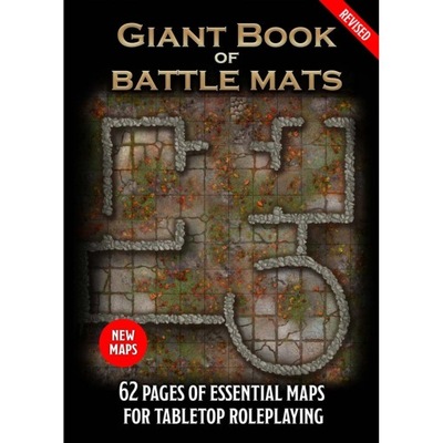 The Revised Giant Book of Battle Mats - RPG - Role-playing Game - English