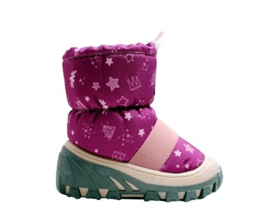 Śniegowce buty dziecięce zimowe ocieplane Bartek Fuksja 14465021 32