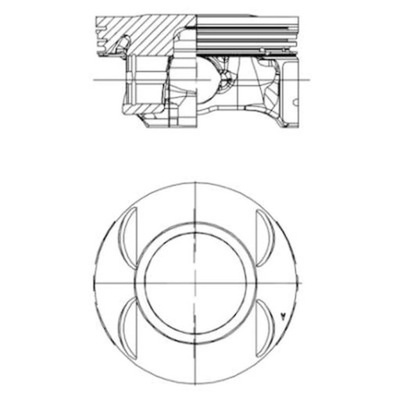 PISTÓN KOLBENSCHMIDT 40199600  