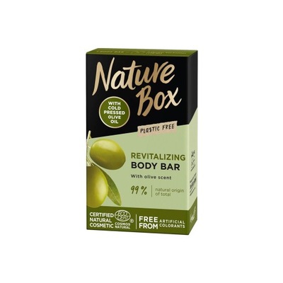 NATURE BOX kostka myjąca do ciała Olive 100g