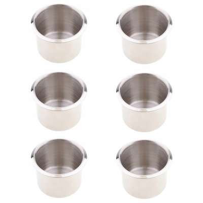 6 Packs Stainless Steel Cup Drink Holder for фото