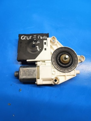 Моторчик стекло модуль левый перед vw golf v plus фото №1