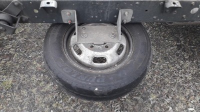 Кронштейн кронштейн колеса запасного iveco daily фото №1