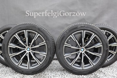 RUEDAS LLANTAS BMW G05 GO6 20 INTEGROS WZ 740 M X5 X6 CON SÚPER ESTADO  