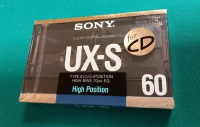 SONY UX-S 60 Kaseta magnetofonowa