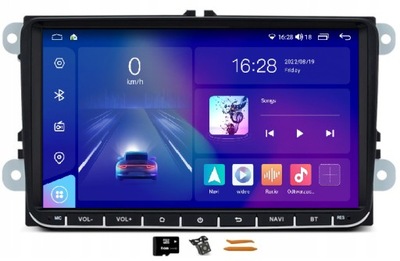 ANDROID RADIO NAVIGATION QLED CARPLAY VW PASSAT B7 PASSAT NMS GOLF V AMAROK  