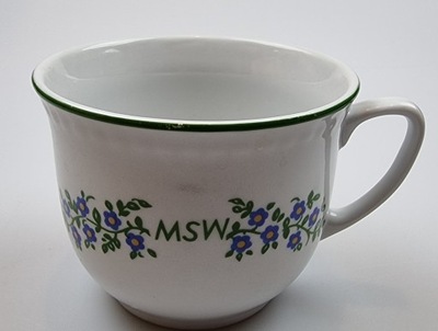 Filiżanka MSW bez spodka porcelana Lubiana 1