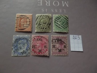 Anglia kolonie - Indie stare znaczki