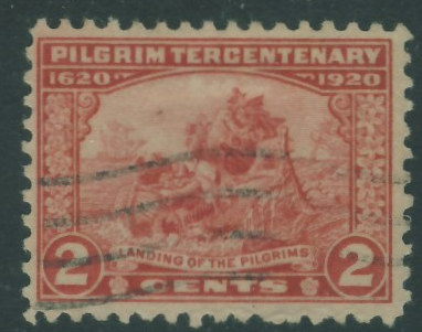 USA 2 cents - Pilgrim 1920 r.
