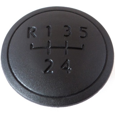 Накладка емблема важіль перемикання передач важіль перемикання передач 5 передача. do vw t5 2003-2011 фото №1