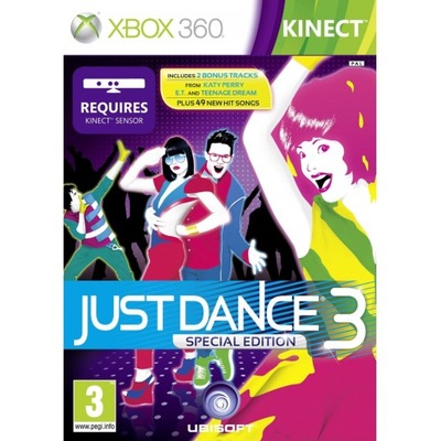 KINECT JUST DANCE 3 X360