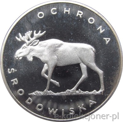 100 ZŁOTYCH 1978 OCHRONA ŚRODOWISKA ŁOŚ - MENNICZA