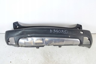 Бампер задняя задний peugeot 2008 i 2012- фото №1