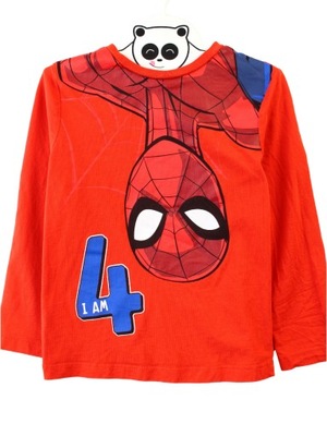 MARVEL Bluzka ze spidermanem spiderman I am 4 r. 4-5 lat 104-110 cm