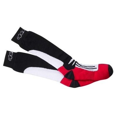 SKARPETY ALPINESTARS RACING ROAD BLACK/RED S/M 