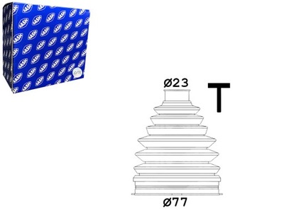 Захист шарнір зовнішнього kia ceed pro ceed mazda 3 1.3-2.0 фото №1