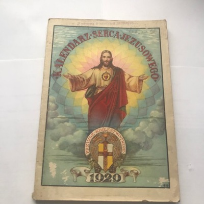 KALENDARZ SERCA JEZUSOWEGO 1929 ROK