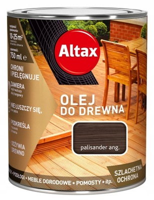 ALTAX OLEJ TUNGOWY PALISANDER 0,75L