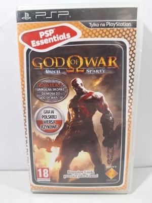 GOD OF WAR. DUCH SPARTY PSP