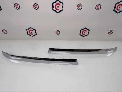 Молдинг хром бампера левый правый задняя bmw x7 g07 фото №1