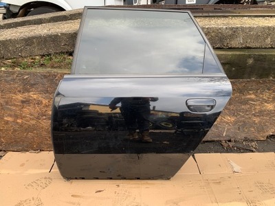 Дверь задняя задние левая audi a6 c5 allroad чёрные slask фото №1