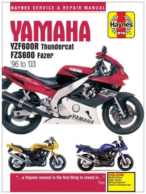 YAMAHA YZF600R THUNDERCAT FZS600 FAZER (1996-2003) MANUAL 24H  