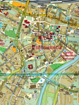 Rzeszów 1:15 000 plan miasta