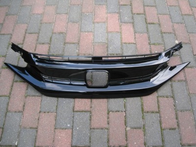 Решітка радіатора решітка радіатора honda civic x 2017-2019r оригінал bez pdc фото №1